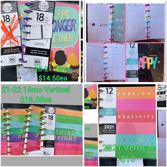 PLEASE READ!! YOU CHOOSE…Happy Planner Mini and Classic Prices in Pics, msg me - Picture 7 of 13